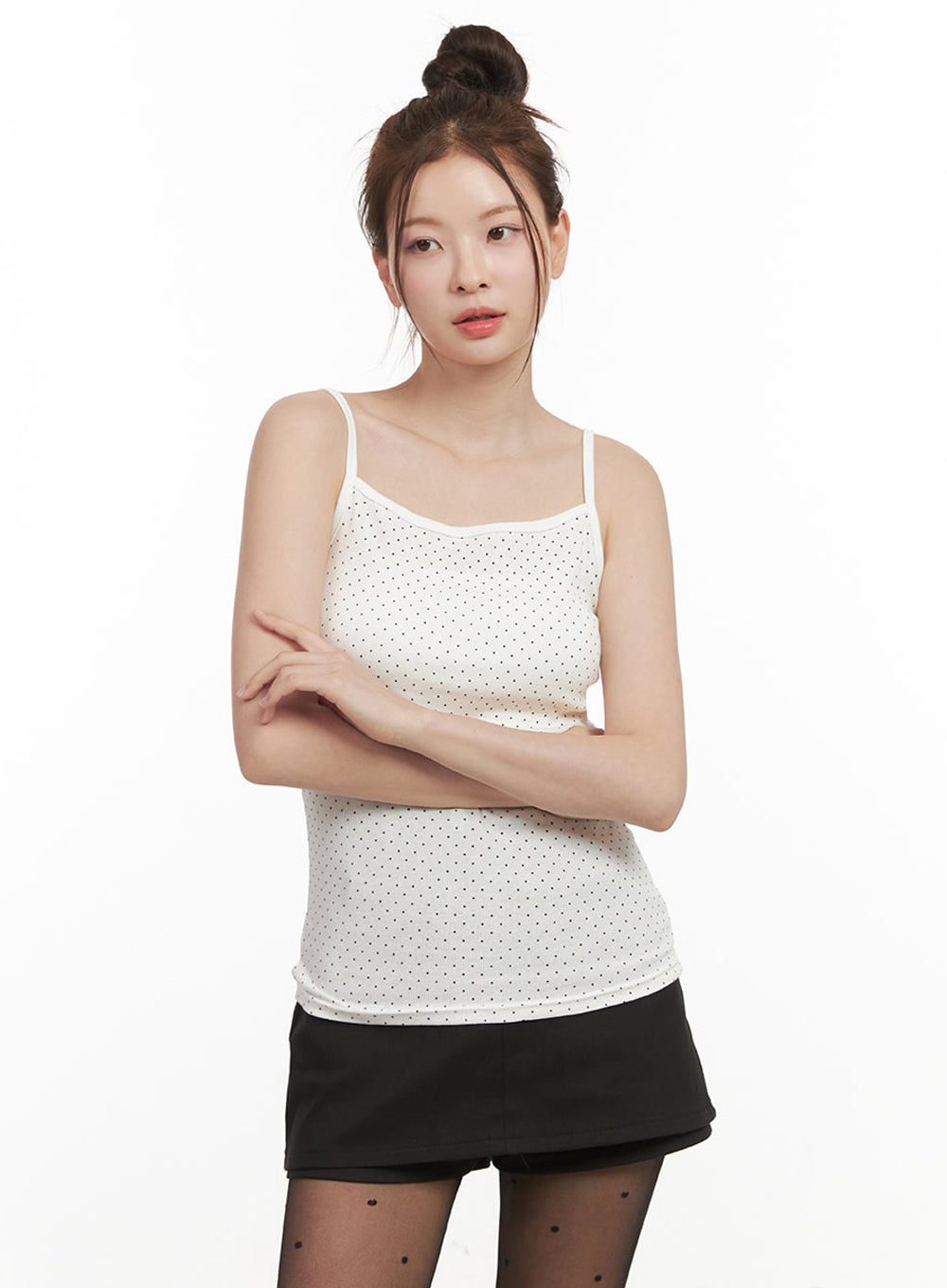 Classic Polka-Dot Tank Top IJ530