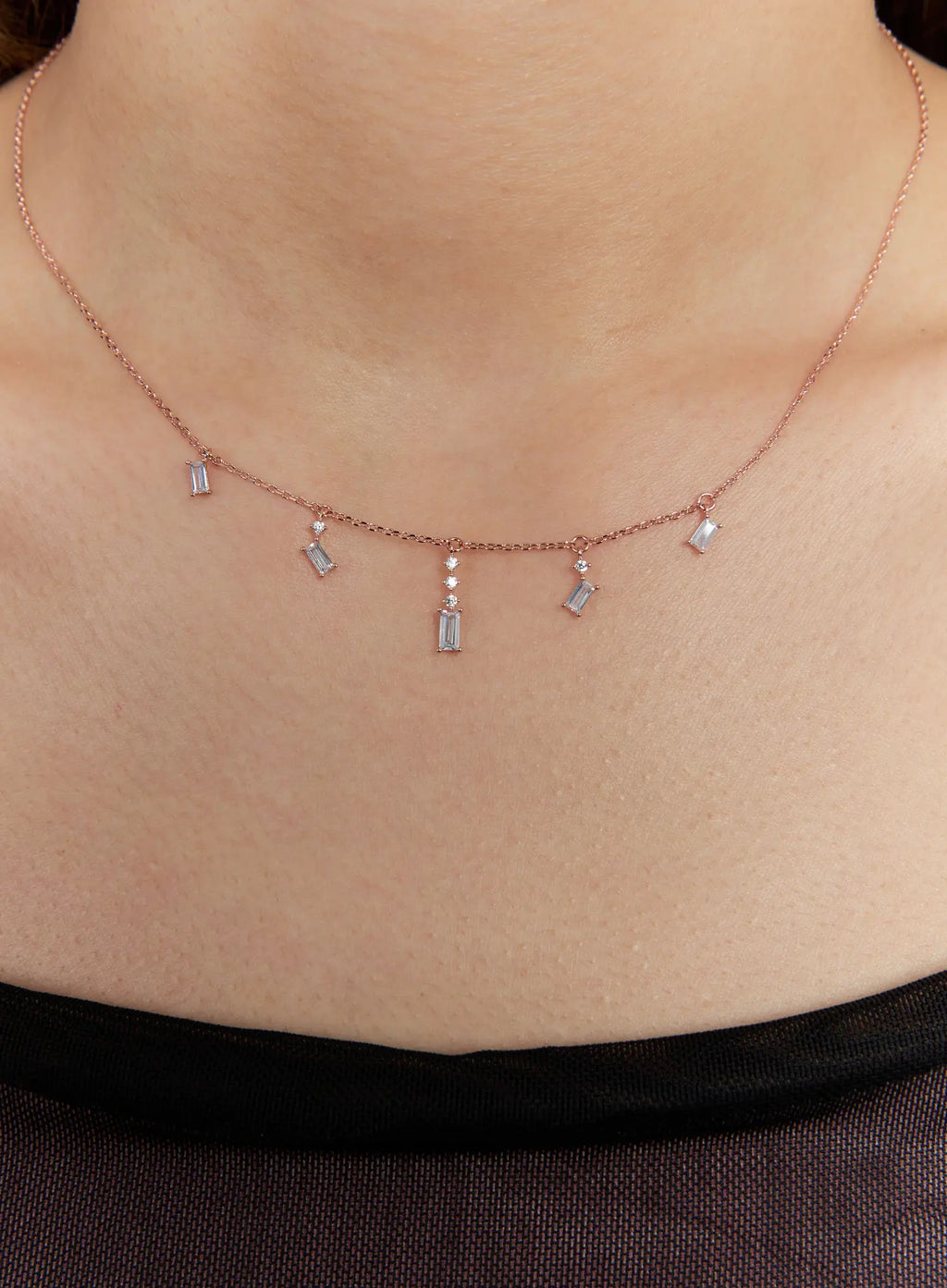 Lucent Charm Necklace IS517