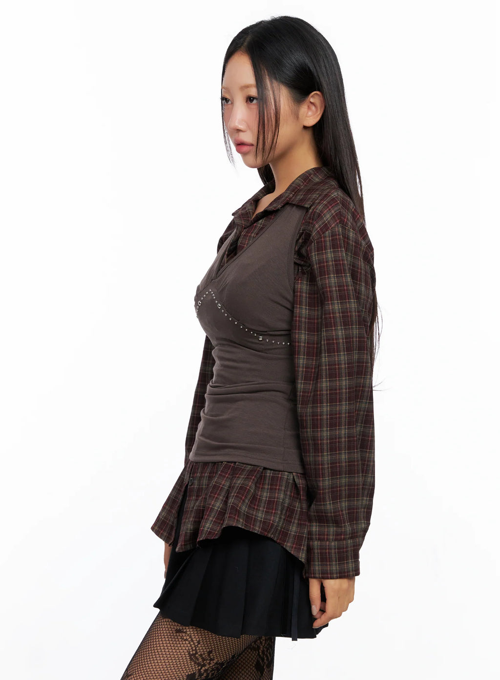 Studded Halter SleeveLess Top CO515