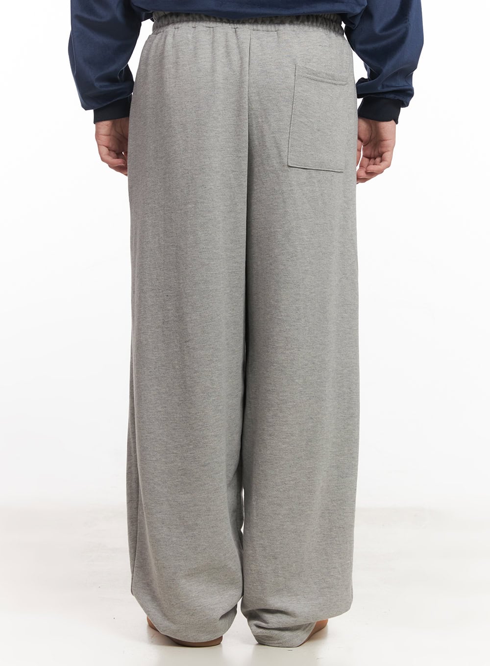 Men's Pintuck Wide-Leg Sweatpants IM528