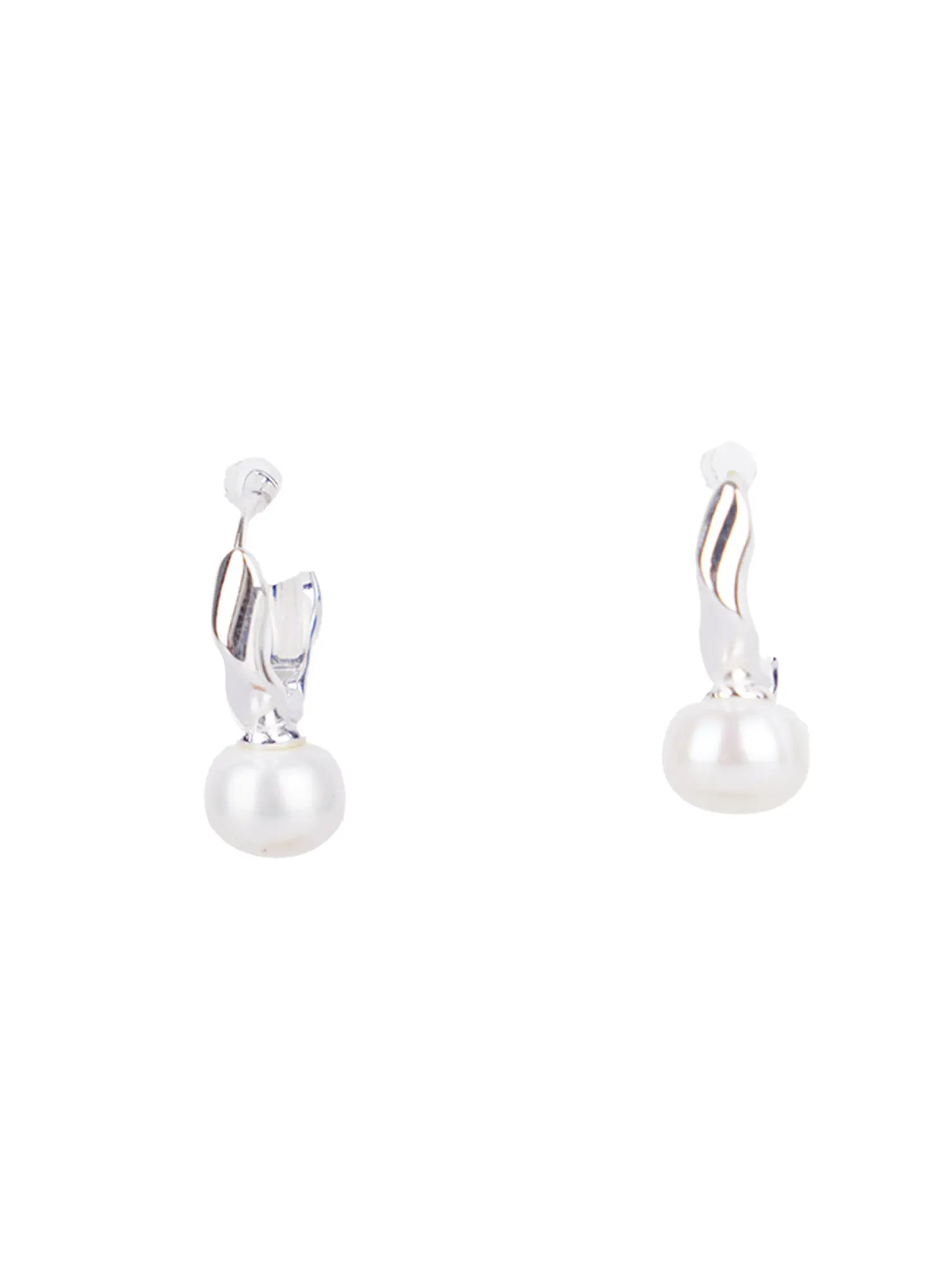 Elegant Twist Faux Pearl Earrings CS518