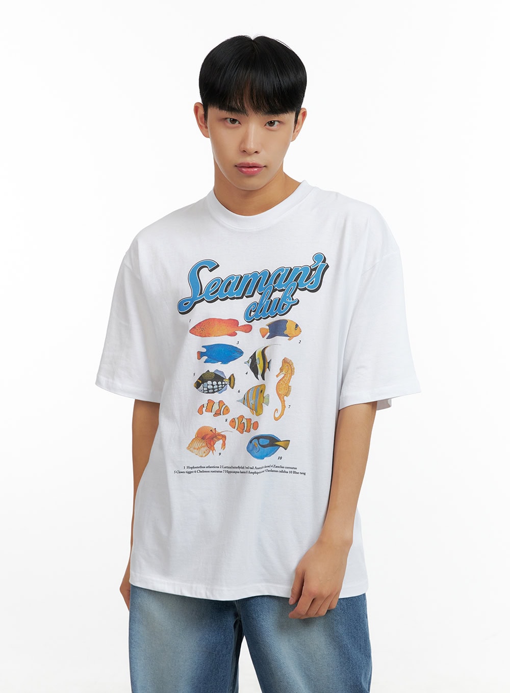 Men's Graphic Cotton  T-Shirt CL429