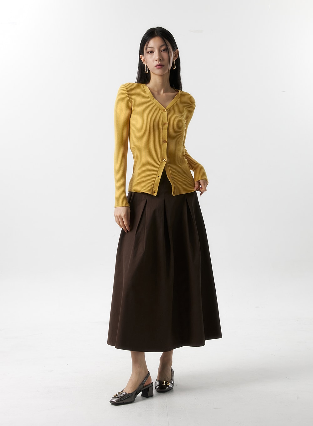 Flare Maxi Skirt IS315