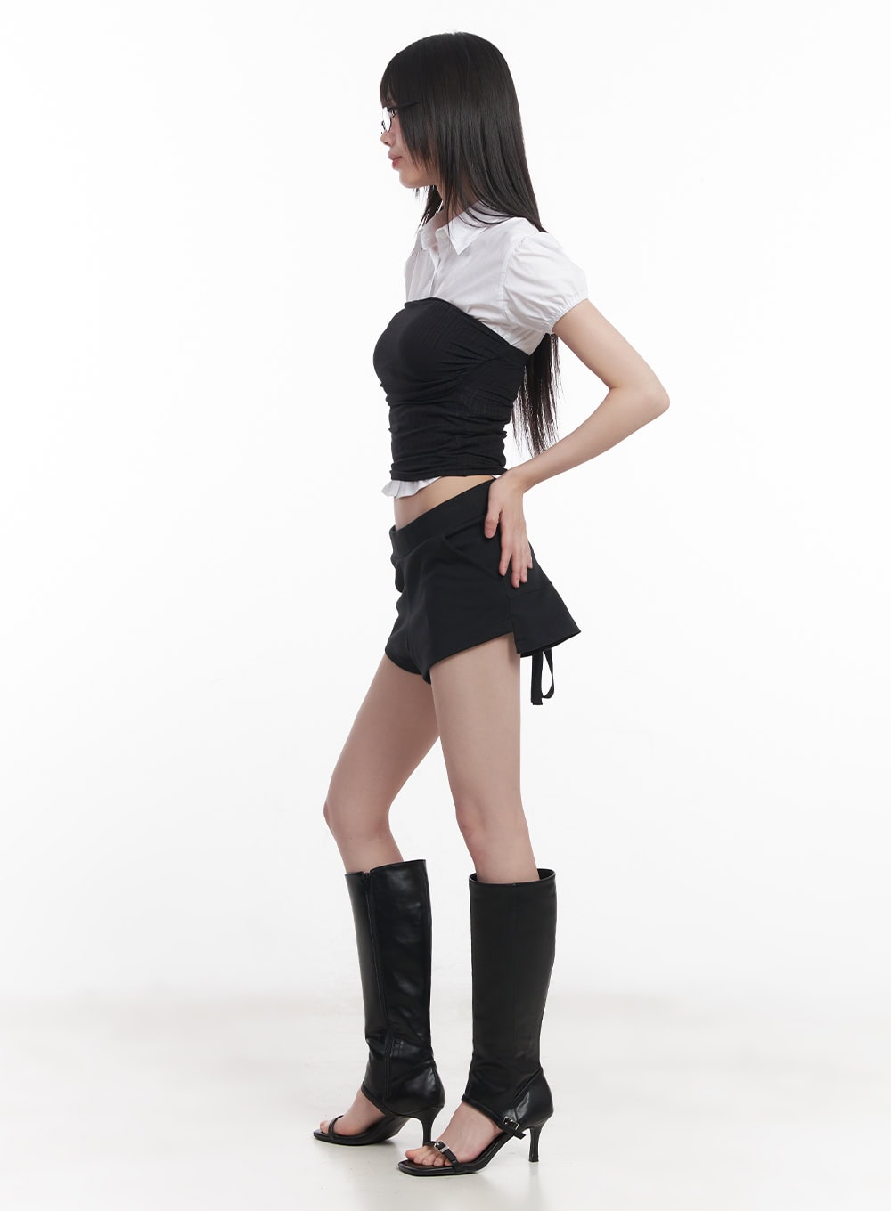 Shirred Tube Top CU506