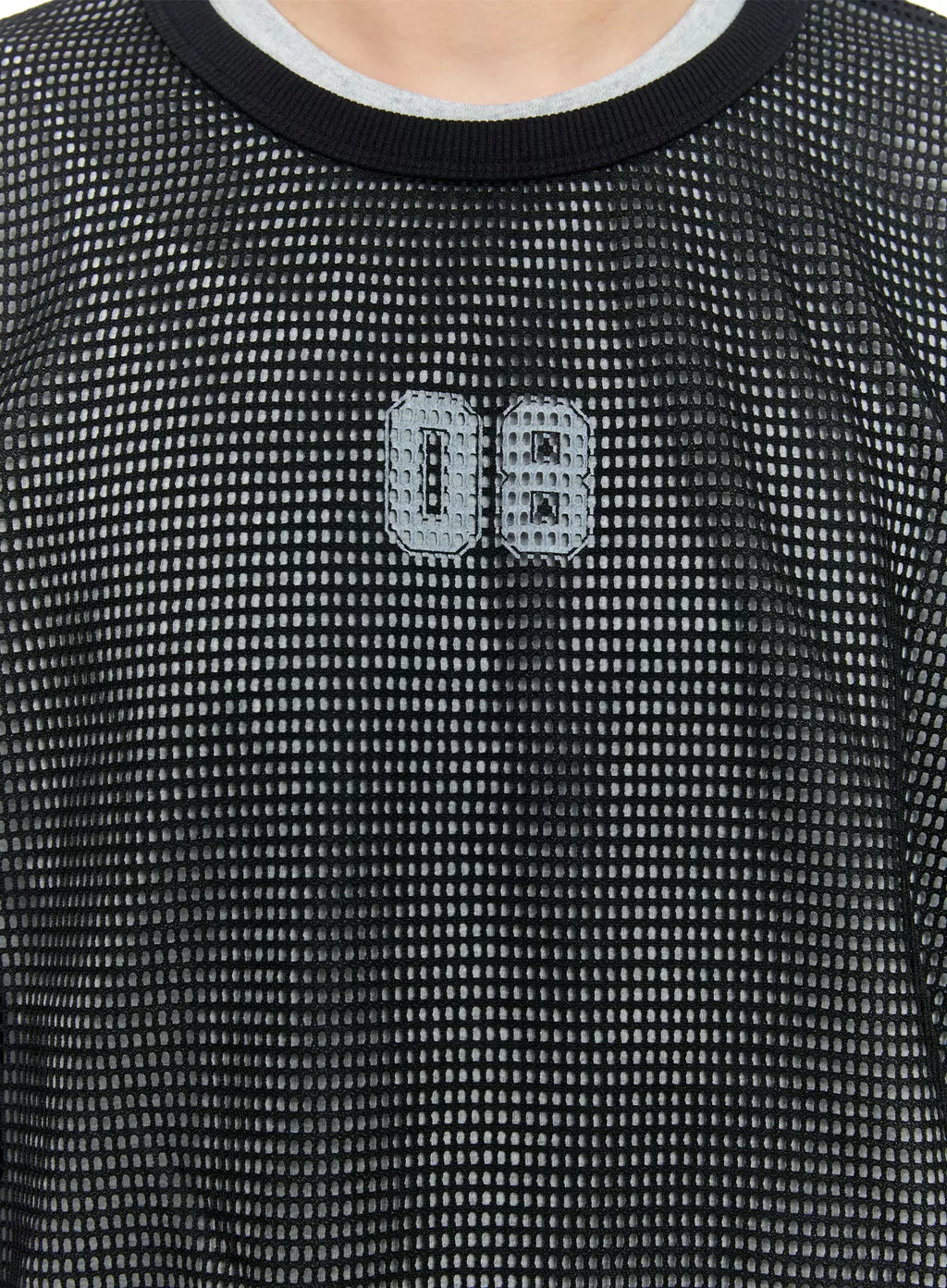 Men's Mesh Graphic Long Sleeve Tee IG520