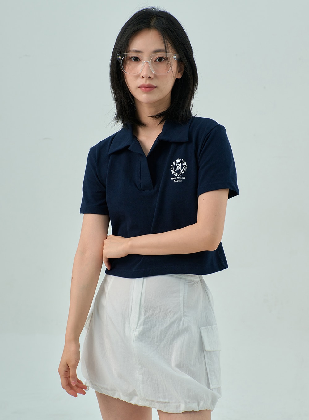 Short Sleeve Polo Top OY315