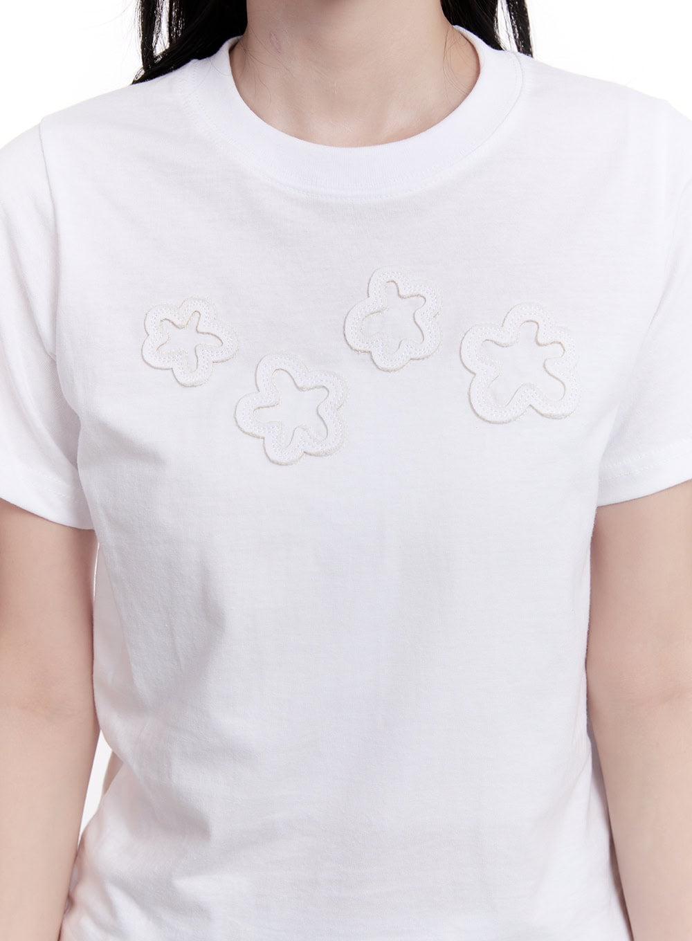 Flower Patch Crop Tee CM526