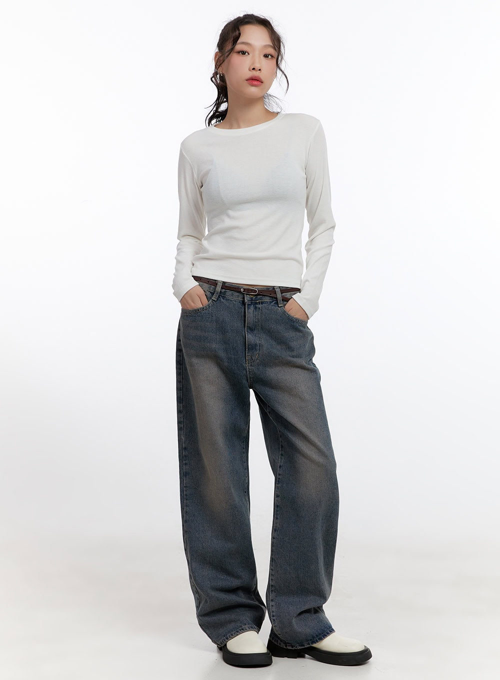 Solid Leather Waist Belt CN420