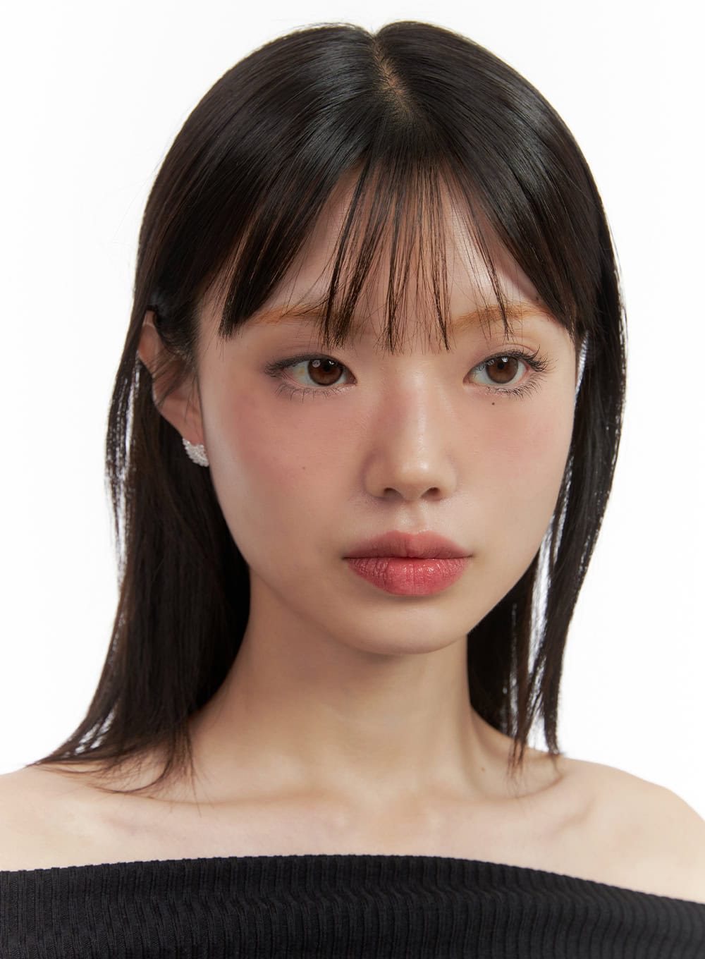 Swan Silver Earrings IO418