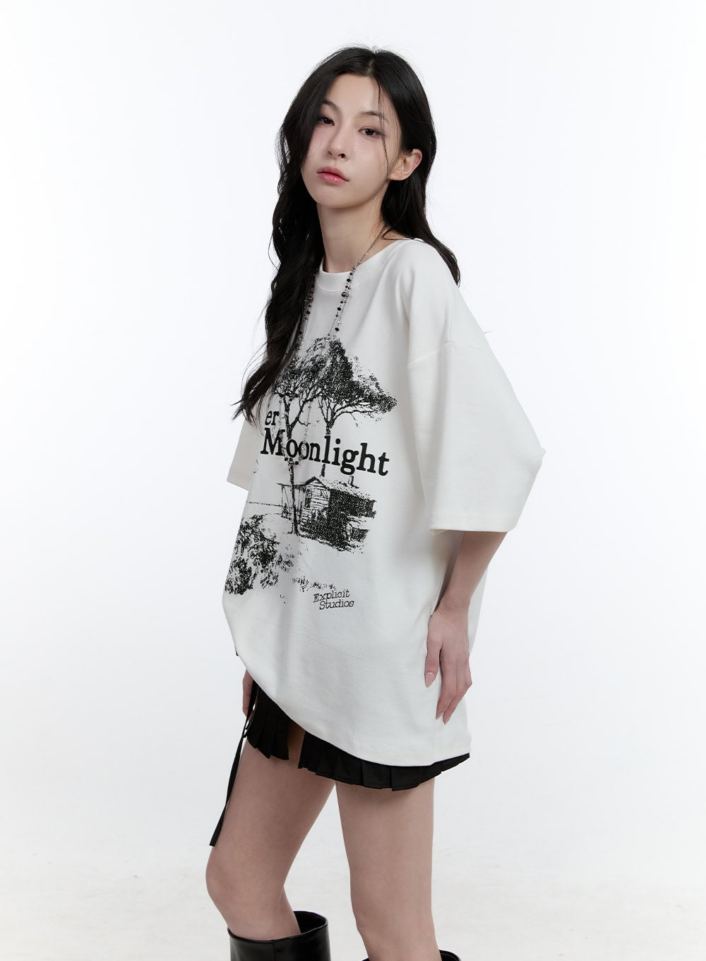 Warm Graphic Oversized T-Shirt CJ520