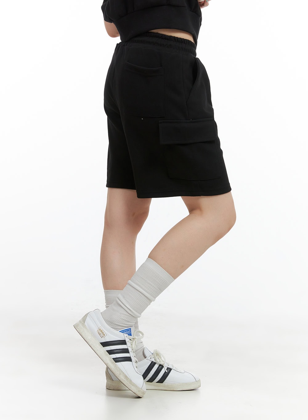 Banded Cargo Sweat Shorts CG408