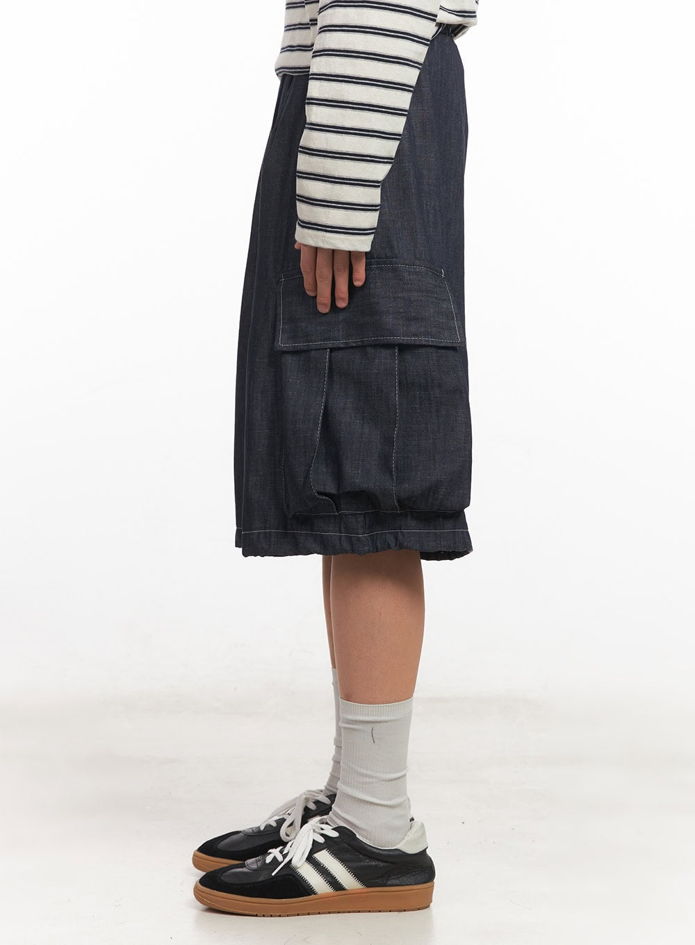 Men's Cargo Stitched Jorts IA511