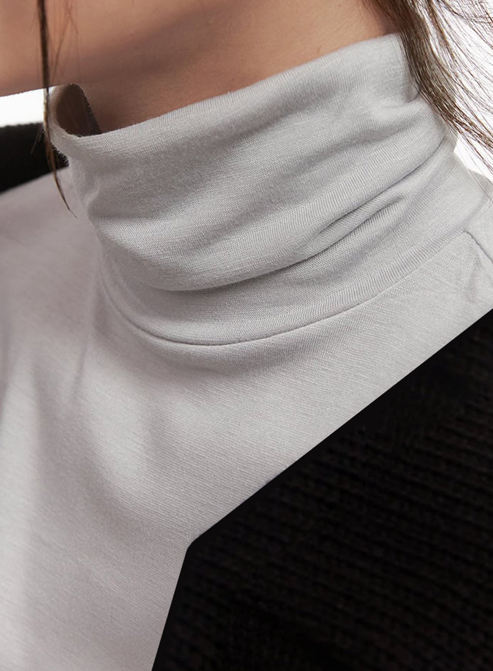 Essential Turtle Neck Short Sleeve Top IF505