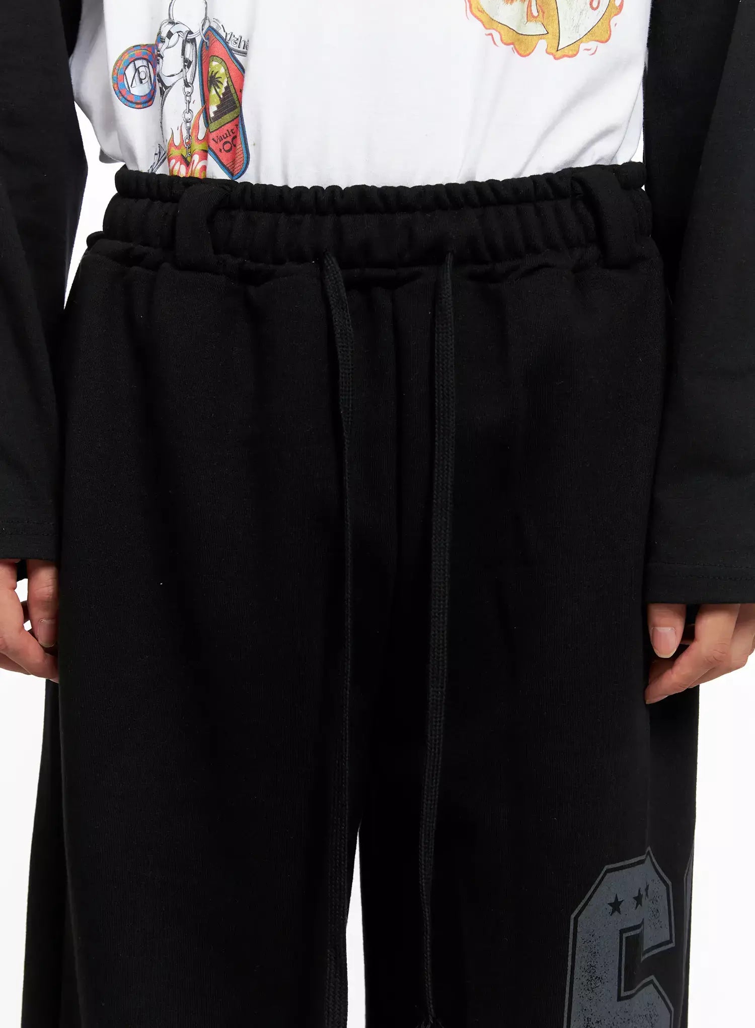 Men's Number Graphic Sweatpants IO517