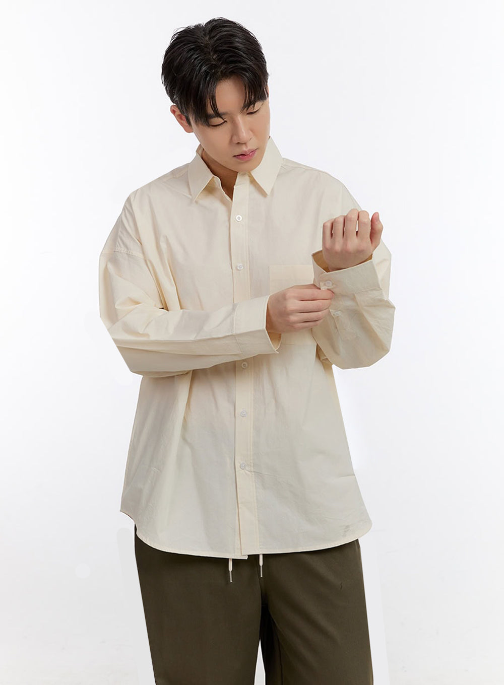 Men's Essential Collared Shirt IF528