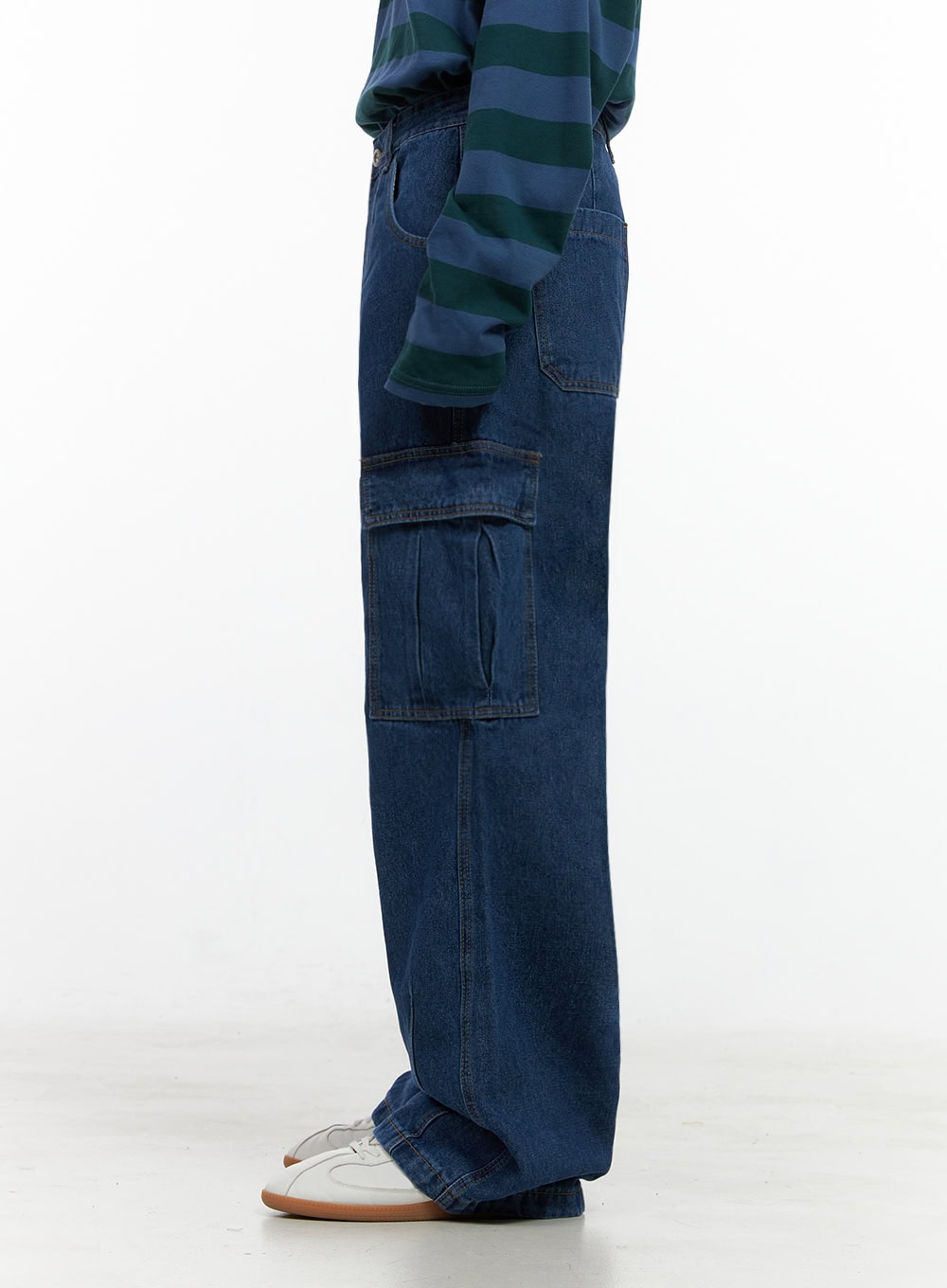 Men's Cargo Stitch Jeans IN426