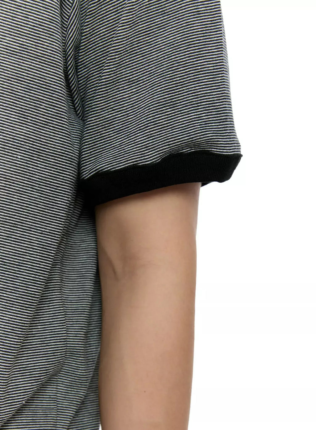 Men's Striped Henley T-shirt IG520