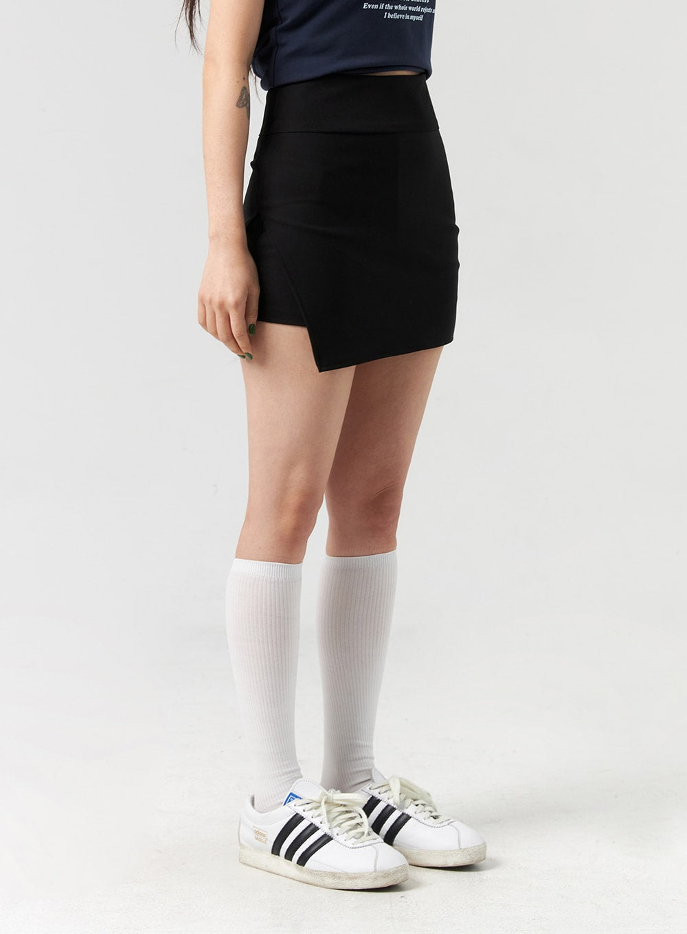 Side Slit Skort CL327