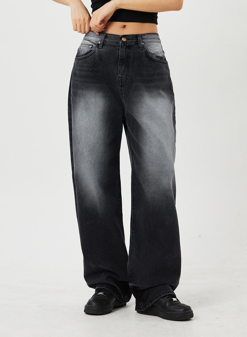 Mid-Rise Baggy Jeans CF328