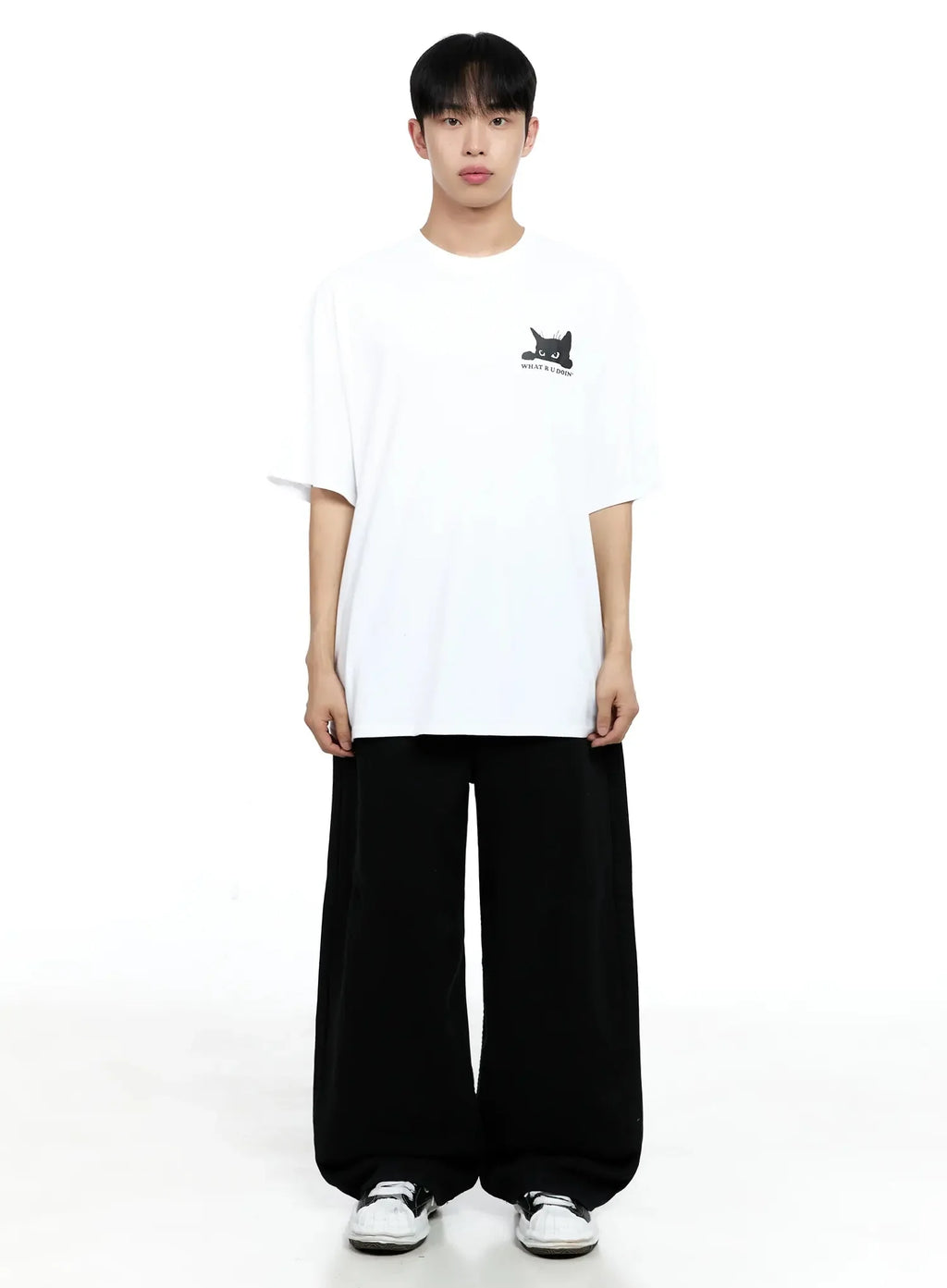 Men's Graphic Oversized T-shirt IG520