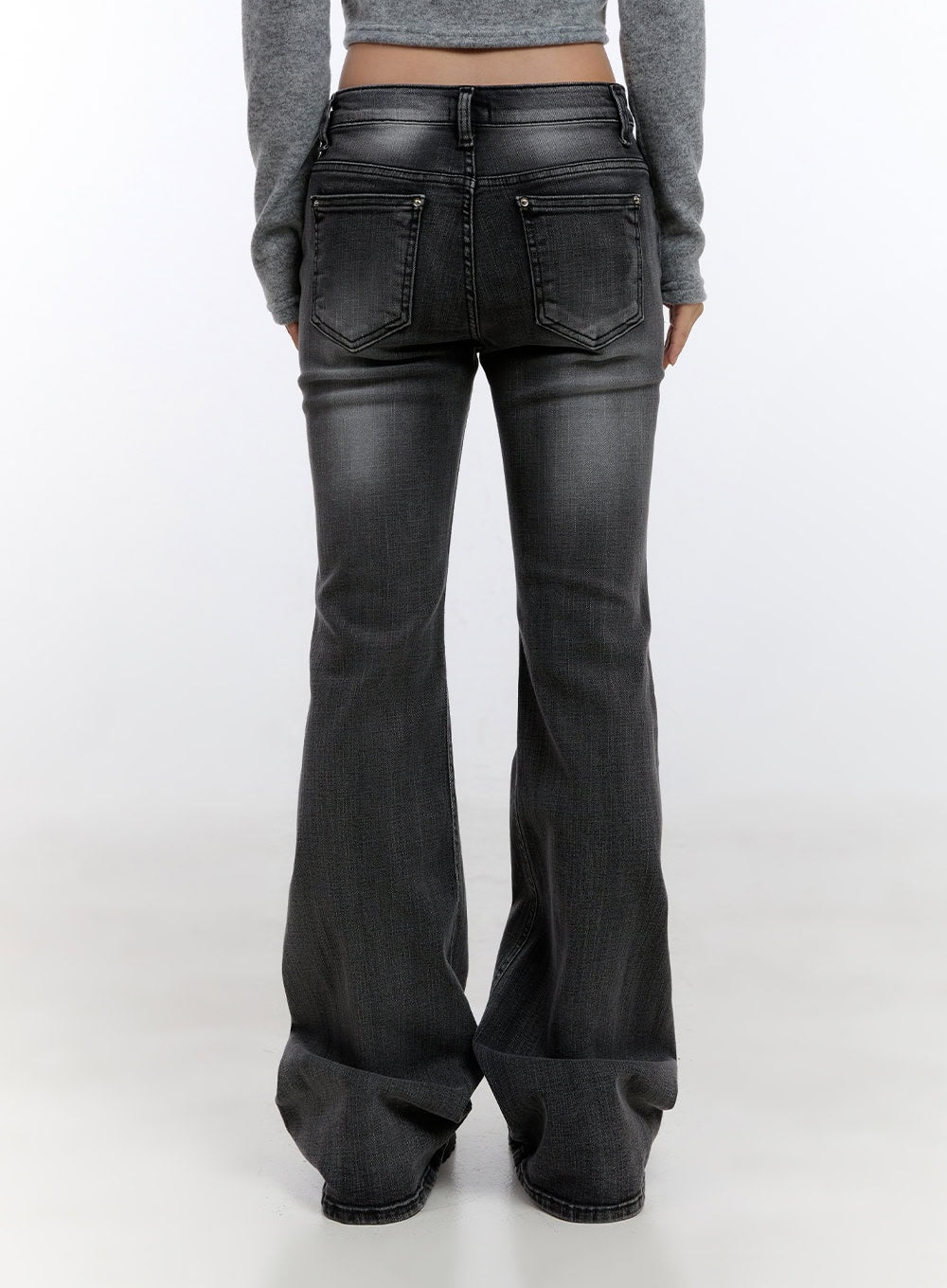 Gianna Faded Flared Jeans CO422