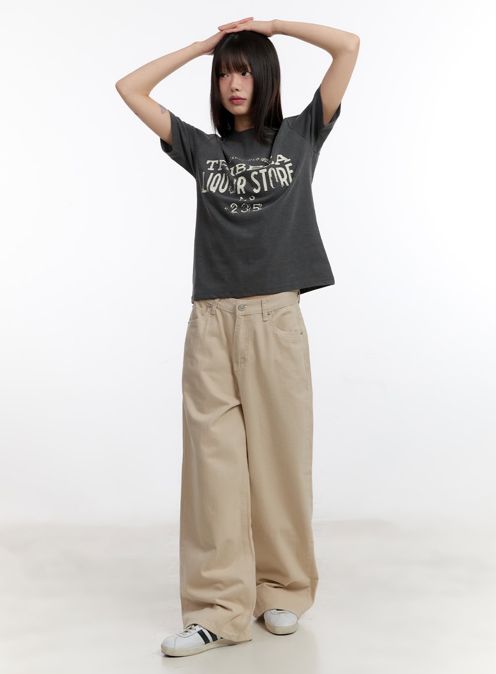 Urban Casual Graphic Top CA509