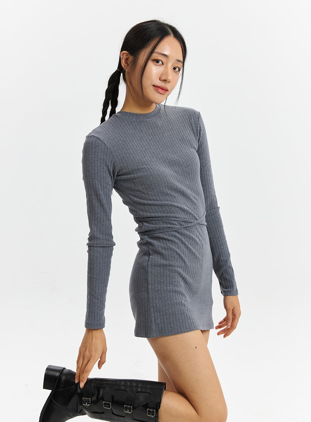 Open Back Mini Dress CD321