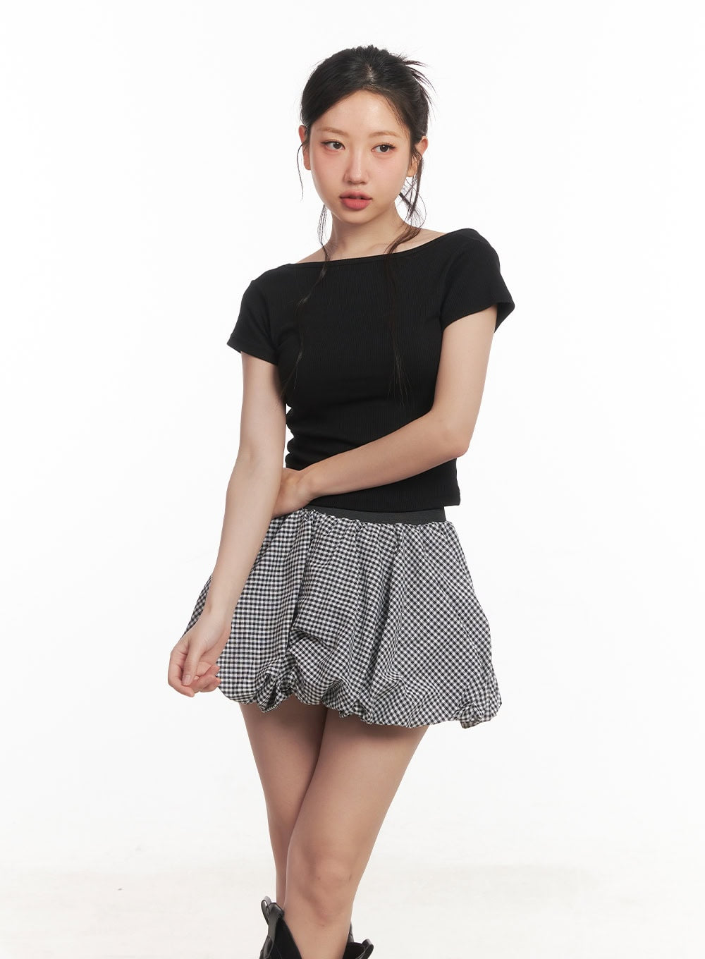 Backless Ribbed Crop Top CA529