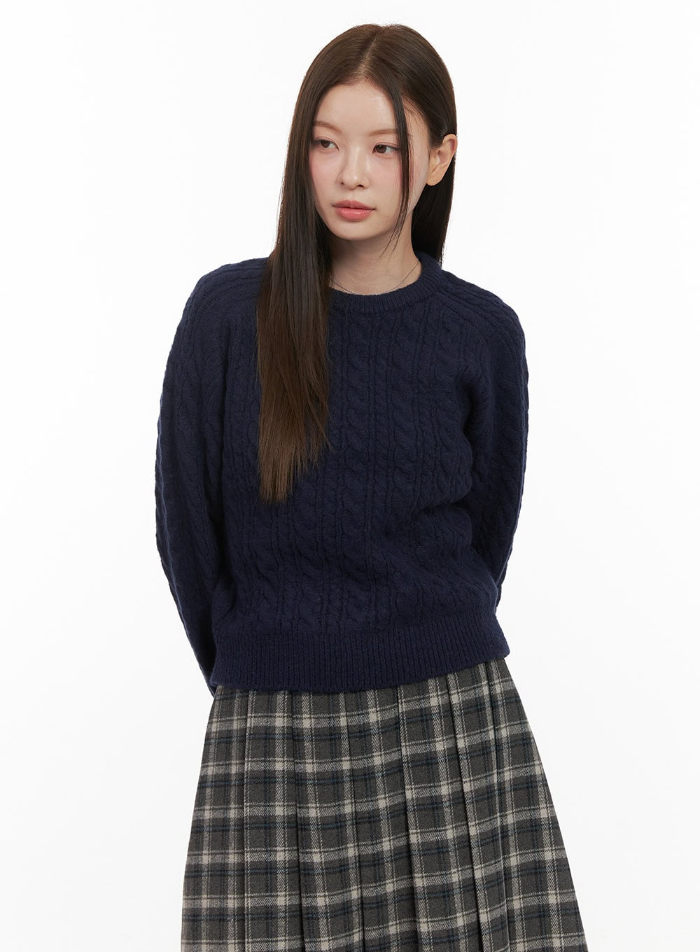 Cable Knit Essential Sweater OD412