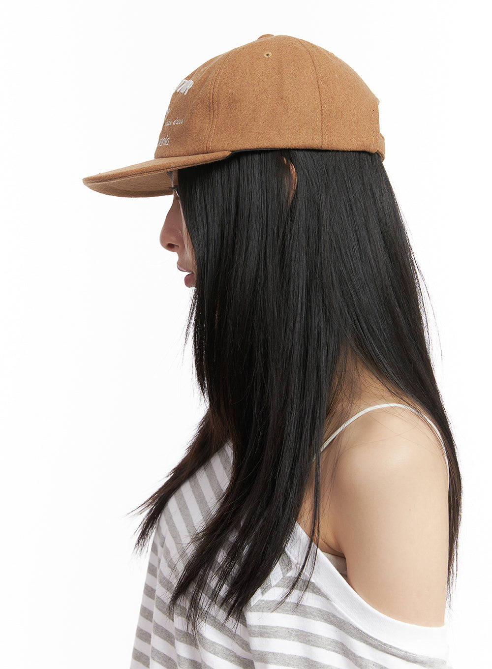 Lettering Embroidered Hat CN426