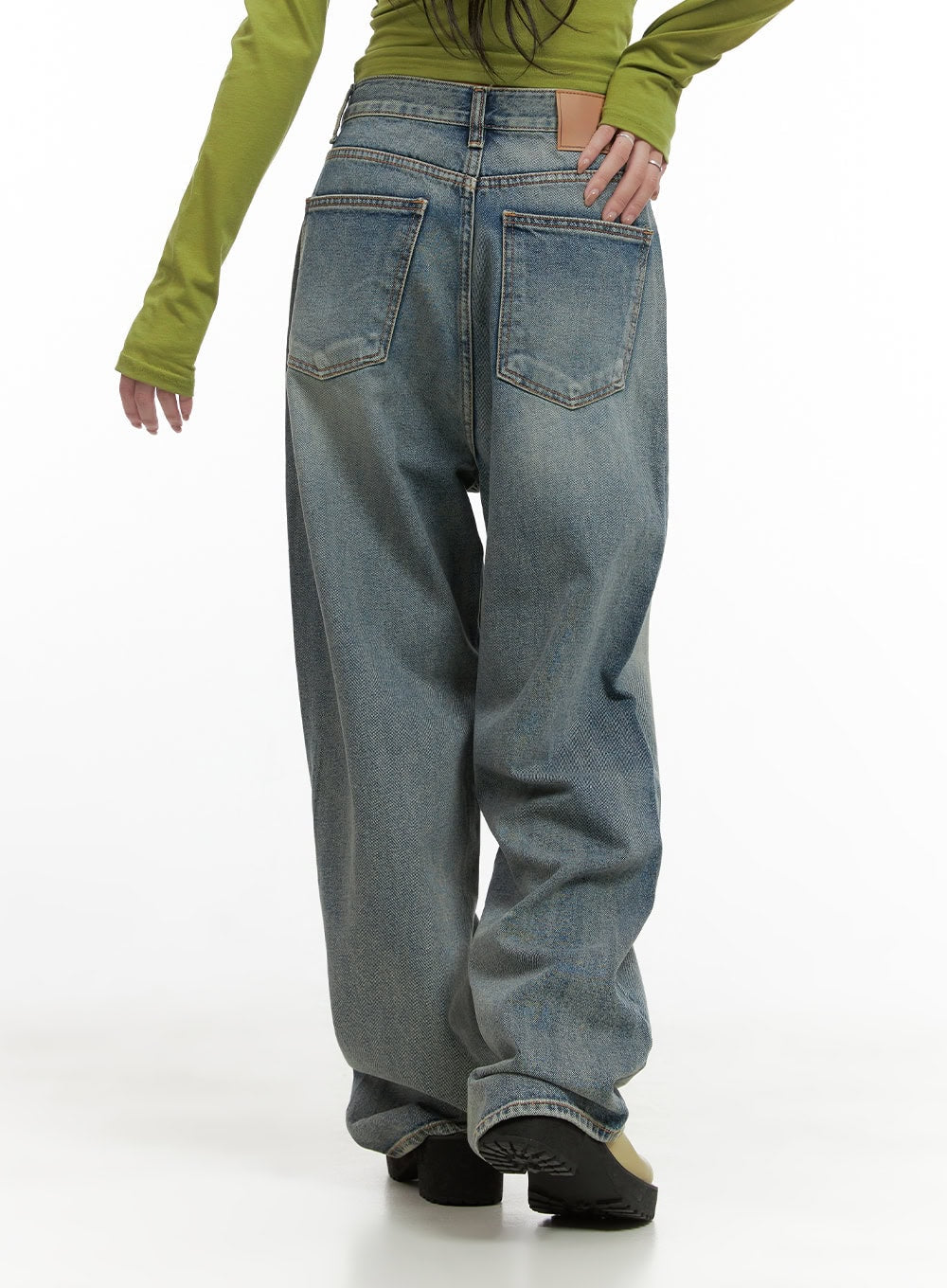 Millie Washed Baggy Jeans CG421