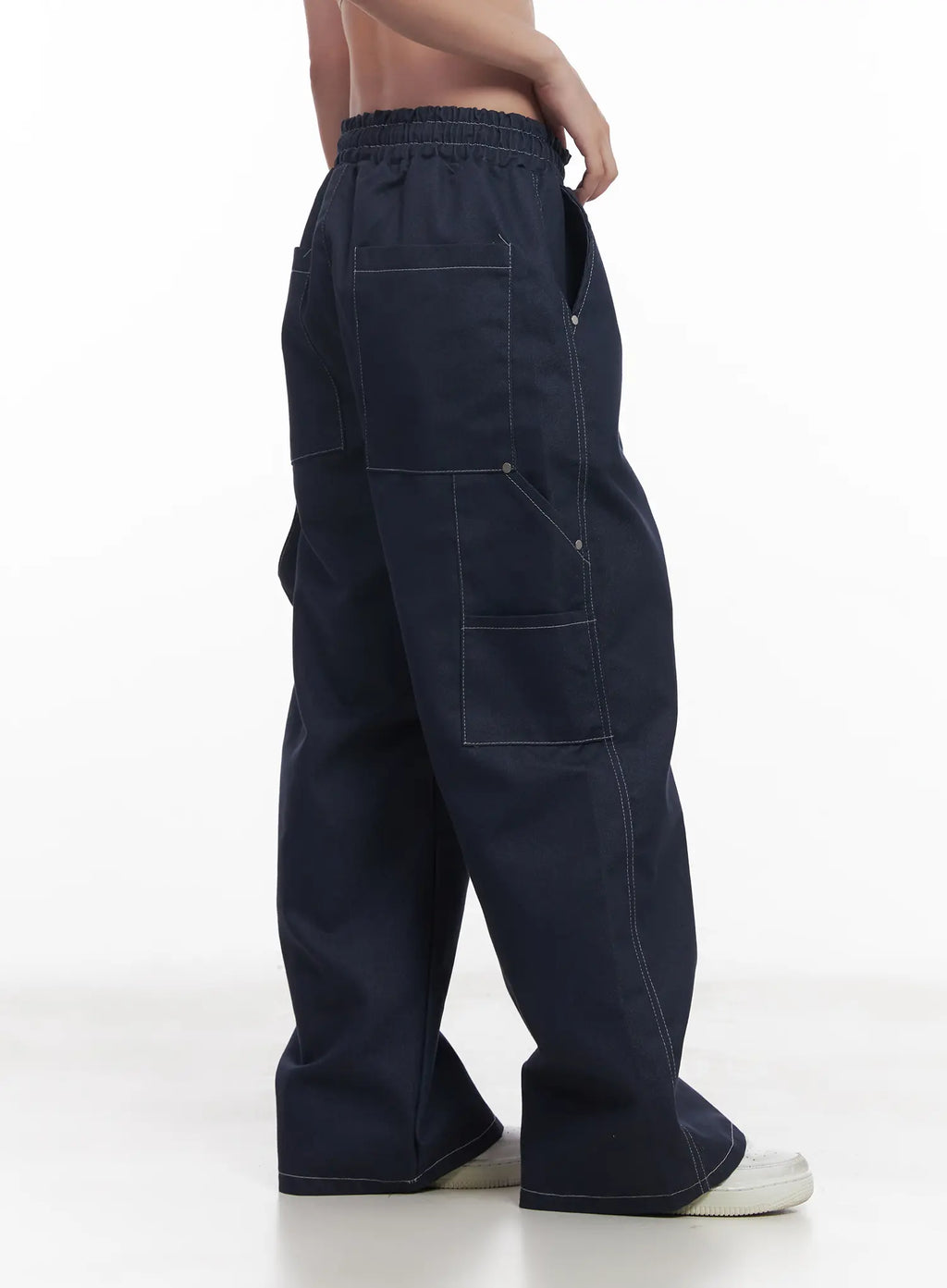 Gawon Carpenter Wide-Leg Jeans CU517