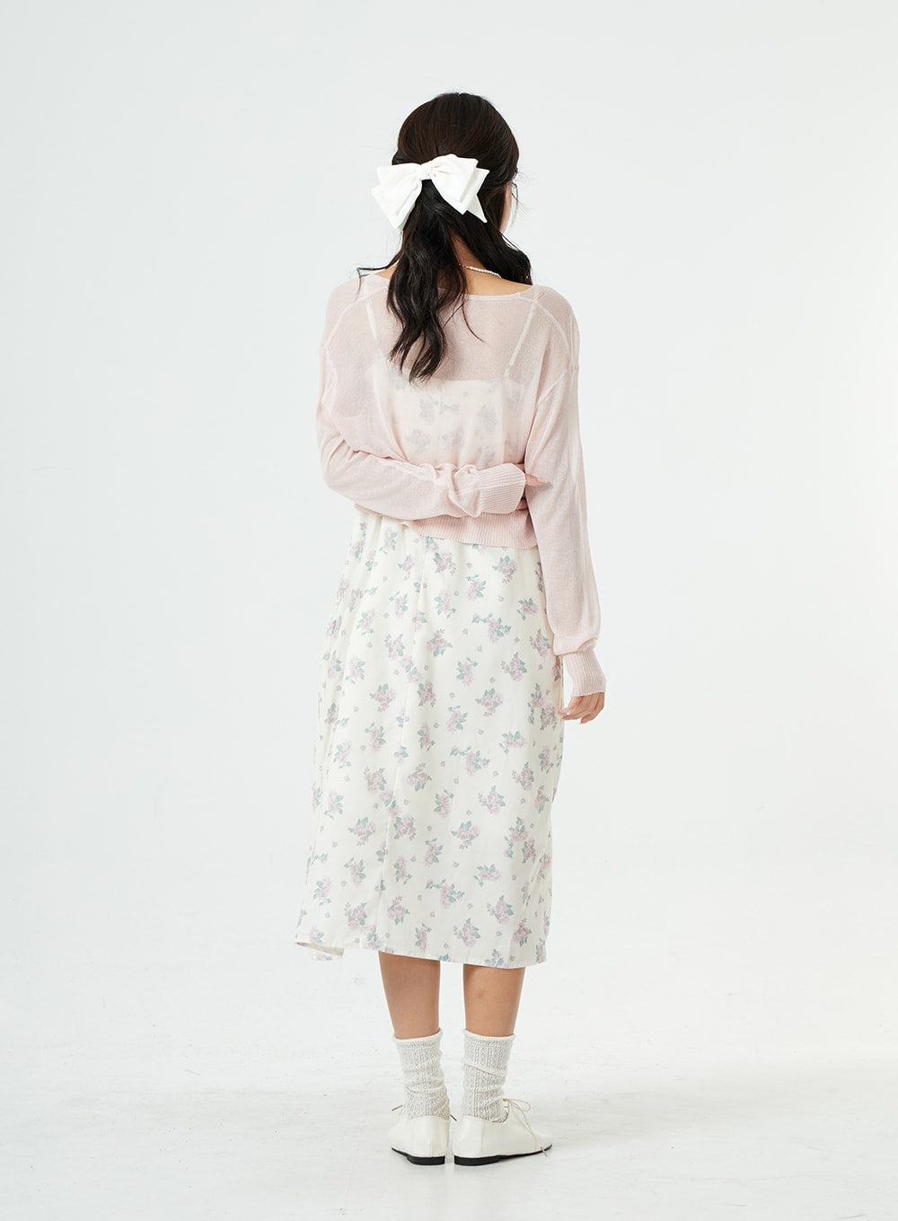 Triple Ribbon Hair Pin BG31