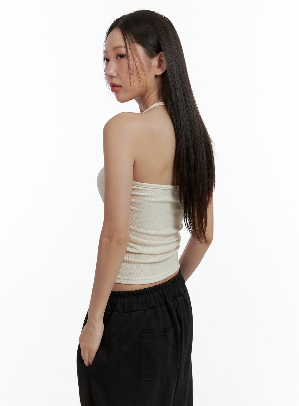 Deep U Neck Cami Top OL401