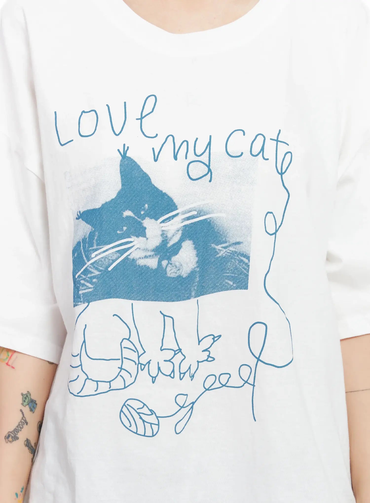 Oversized Graphic Tee CL528