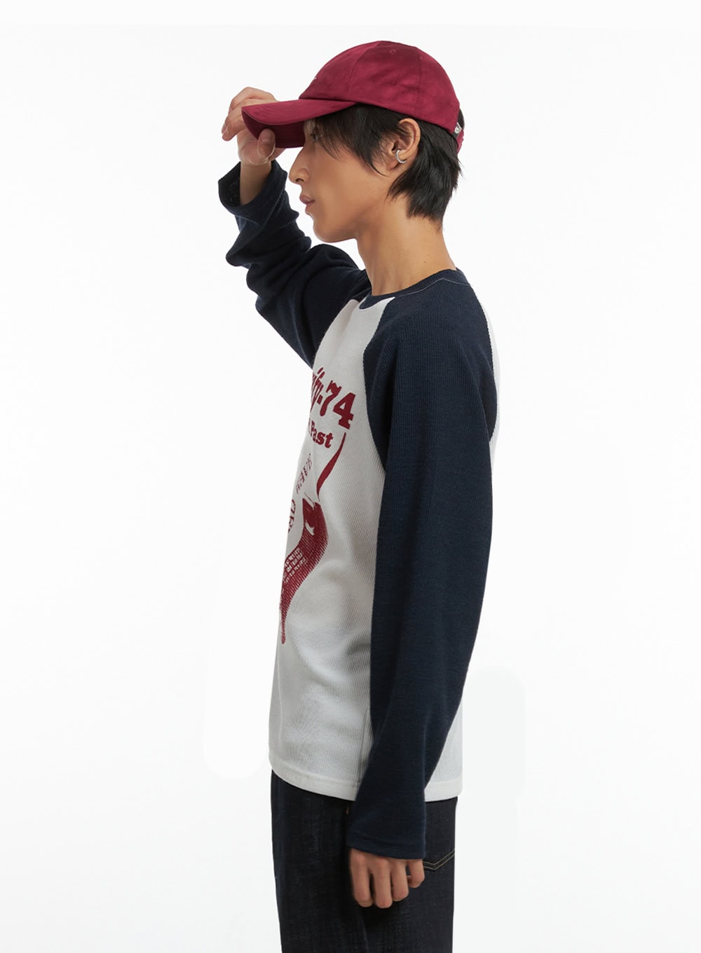 Men's Retro Print Shirt IO417