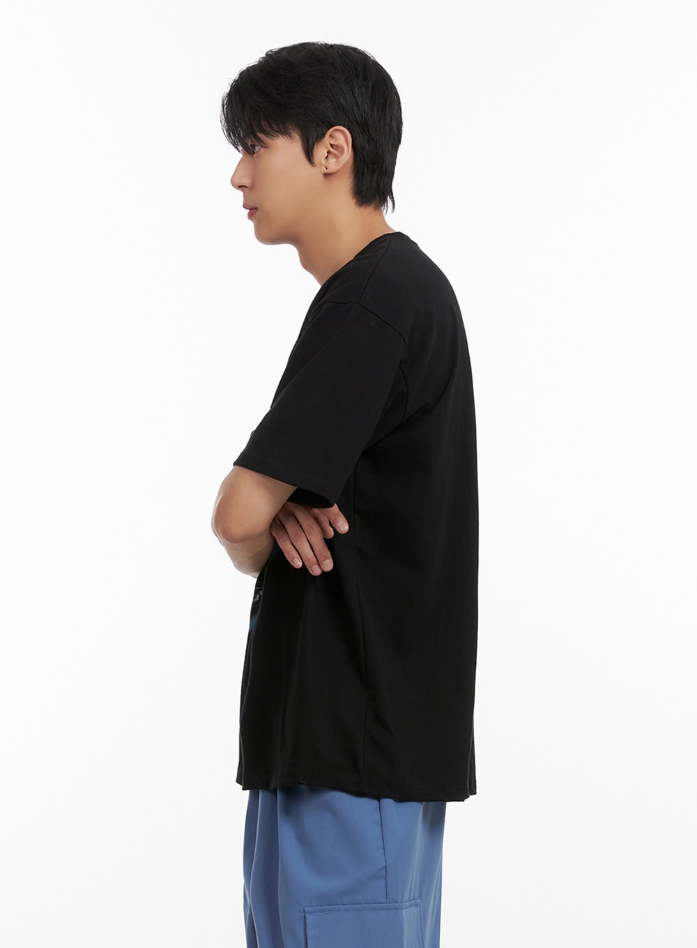 Men's Cotton Graphic T-Shirt IL403