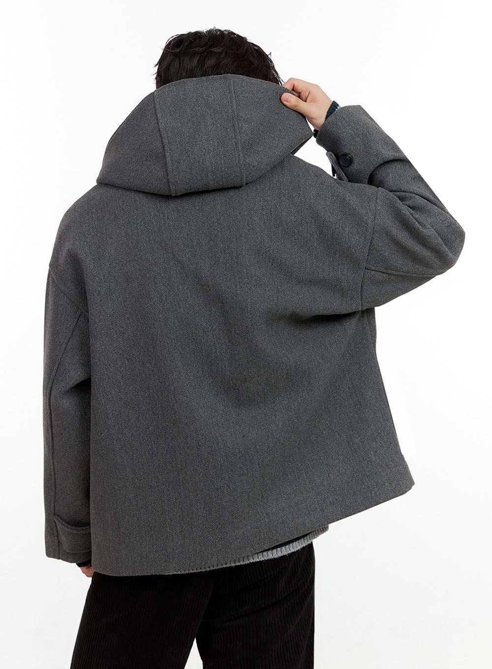 Men's ComfyChill Polyester Hoodie Coat IN422