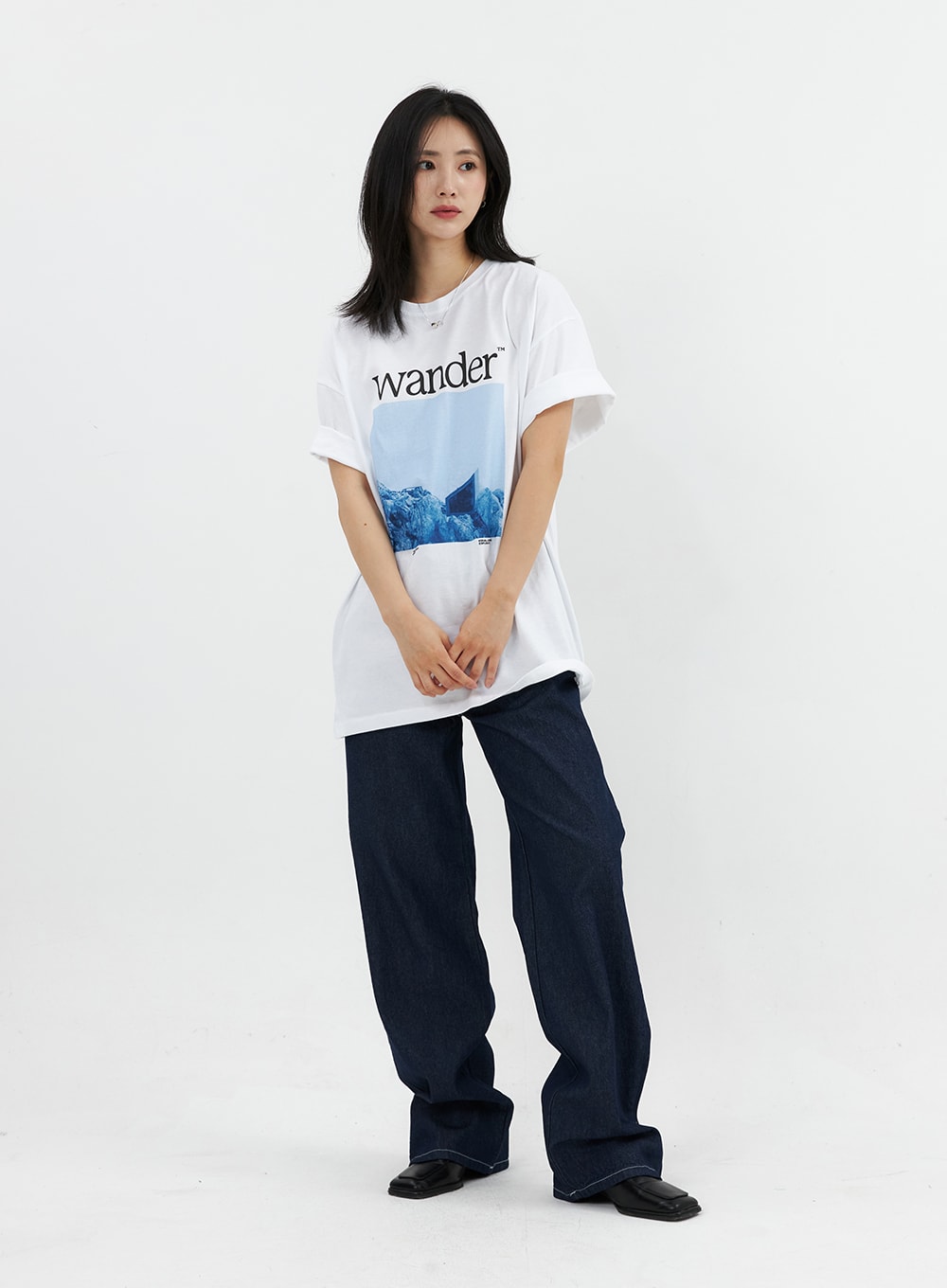 Stitched Jeans OO305