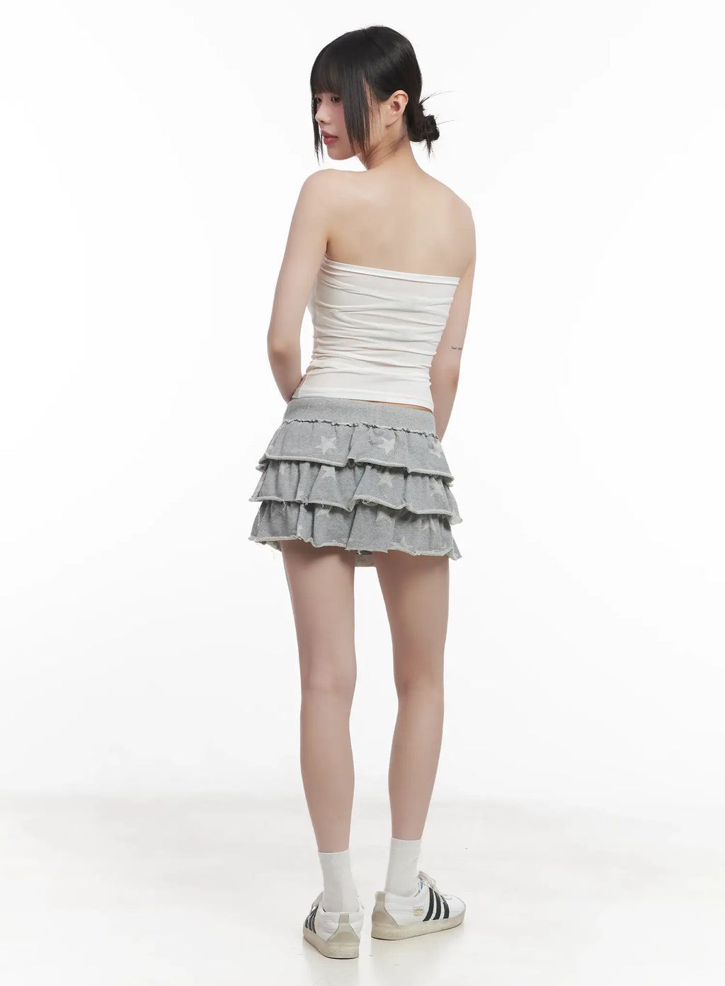 Lace-Trim Tube Top CU518