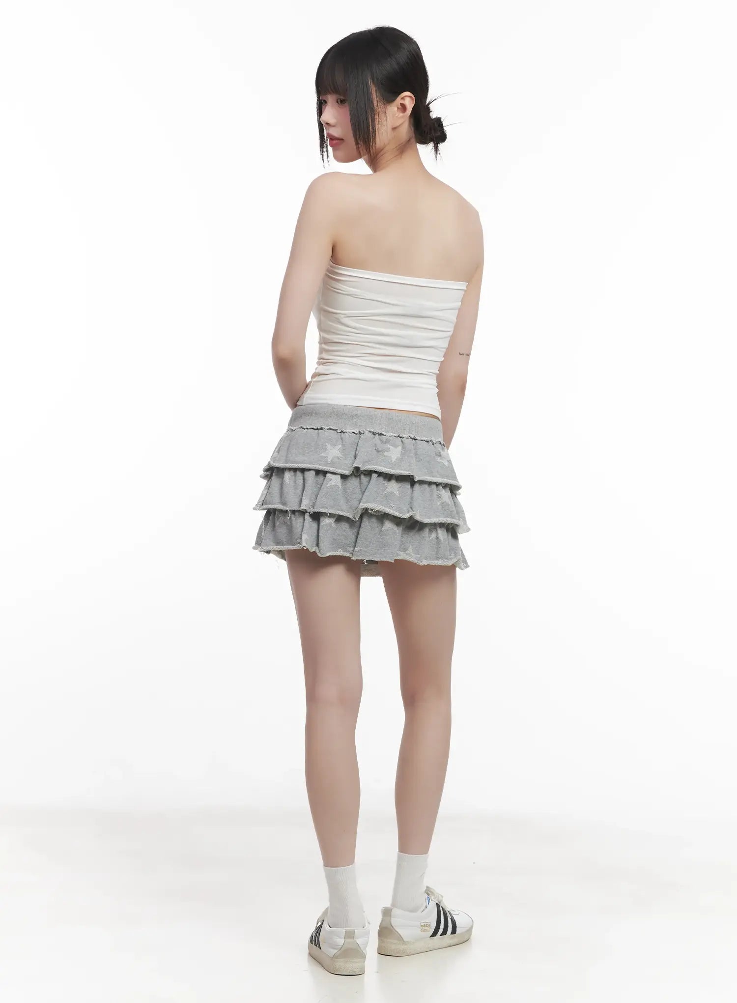 Lace-Trim Tube Top CU518