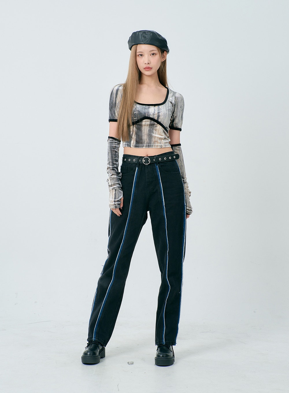 Round Shape Buckle Belt BD23