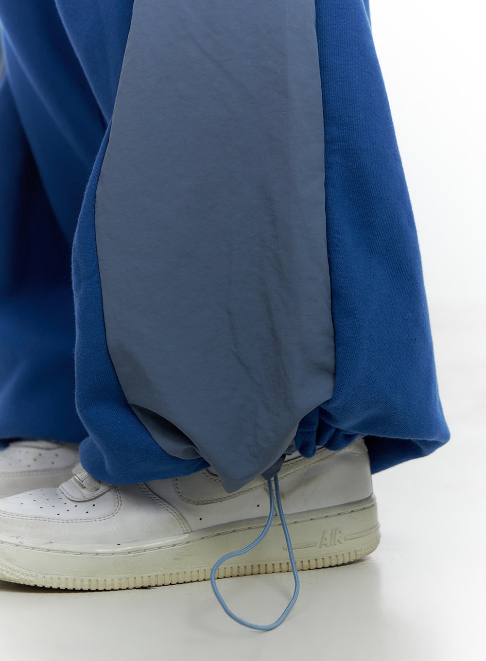 Banded Mixed Color Nylon Sweatpants CS420