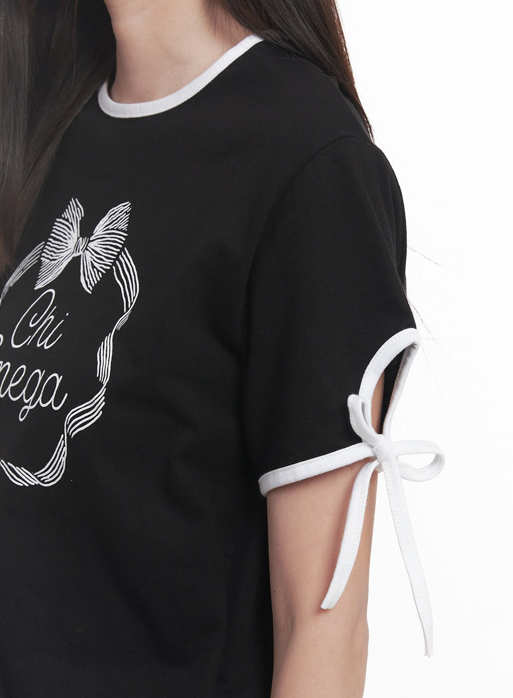 Ribbon Cut Graphic T-Shirt IY509