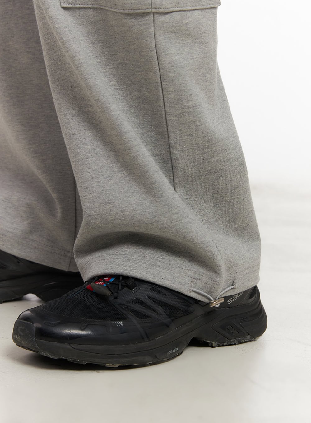 Men's Cargo Pocket Wide-Fit Sweatpants IM517