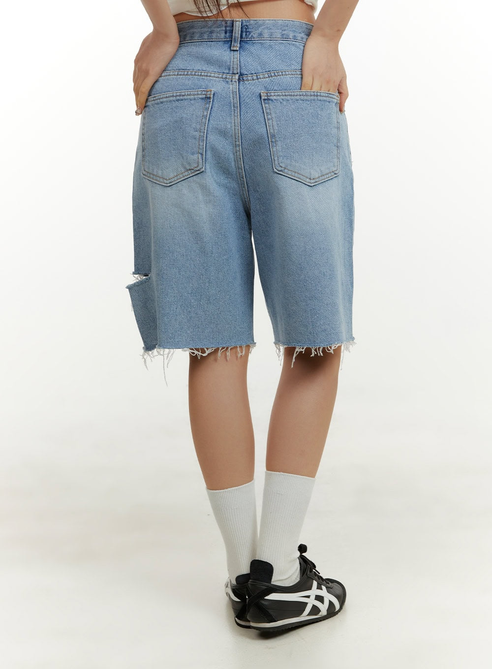 Straight Leg Jorts CY408