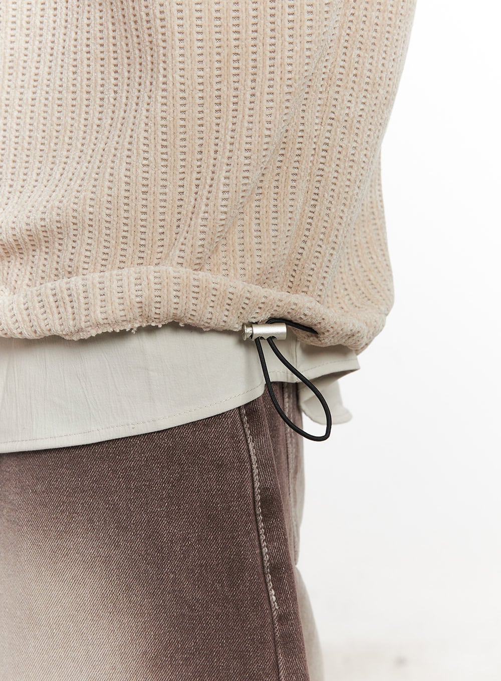 Men's Waffle Knit V-Neck Vest IM519