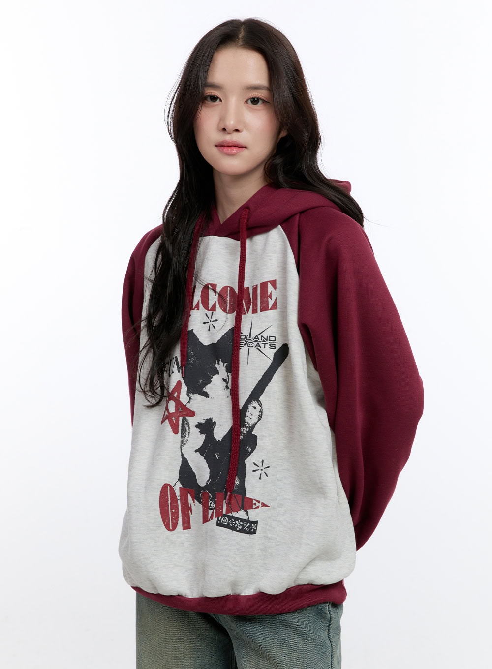 Graphic Hooded Sweatshirt ON418