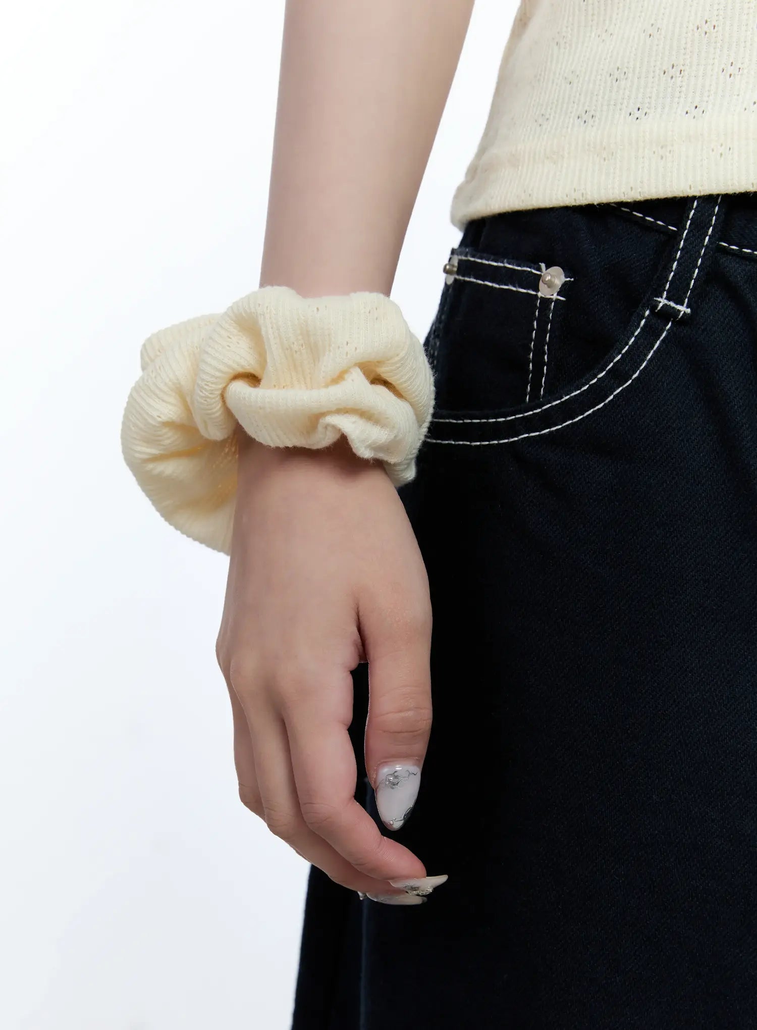 V-Neck Short-Sleeve Knit Tee CG501