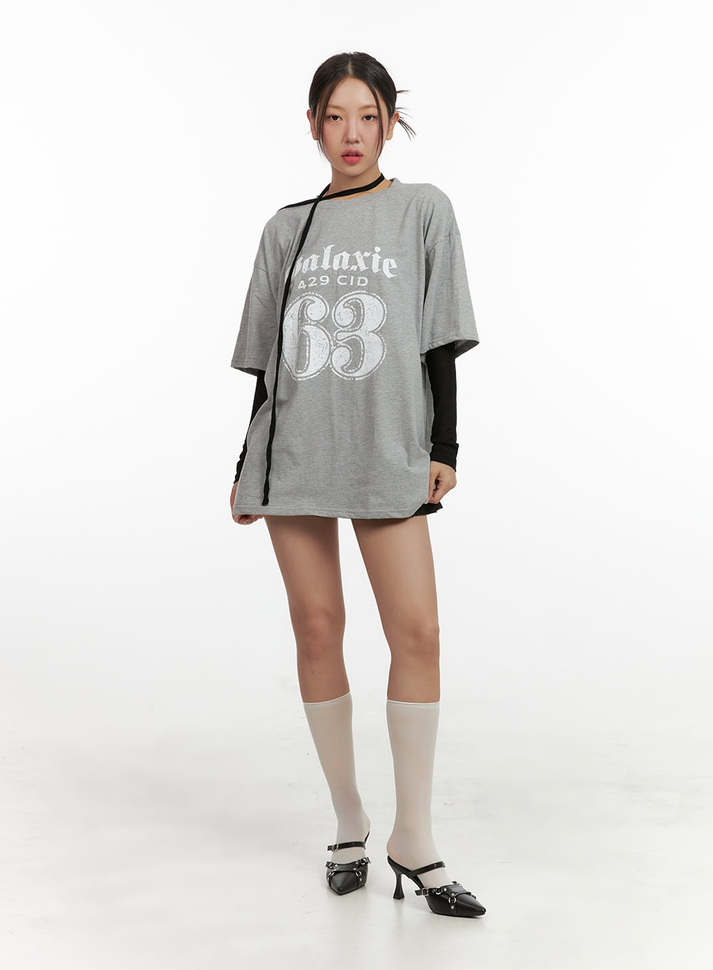 Oversized Graphic T-Shirt OU403